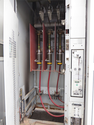 600 Amp, S&C, No. CDA-717342, 15500 V., 1990, OUTDOOR, FUSED:1