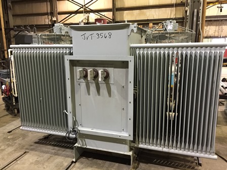 2500/3500 KVA, Pri 12470 D, Sec 480 D, WESTINGHOUSE, SUBSTATION, SILICONE:1