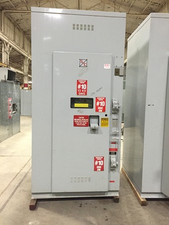 1200 Amp, S & C, No. CDT-1591294, 15500 V., GROUNDING SWITCH, INDOOR