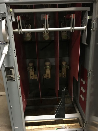 600 Amp, SQUARE D, No. HVL, 4760 V., 1995, INDOOR, FUSED:1