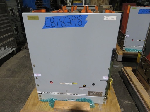 3000 Amp, GENERAL ELECTRIC, VB13.8-1000-3, 15 KV, ML-17 MECH, 125 VDC C&T;