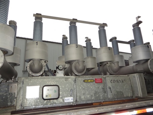 1600 Amp, ALSTOM, DT1-72.5 F1, 69 KV, 125 VDC CLOSE & TRIP, CRR4-5 MECH.