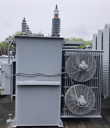 5000/7000 KVA, Pri 34400 D, Sec 12470Y/7200, ABB