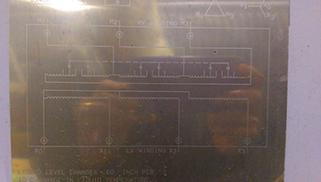 11200/14000 KVA, Pri 67000 D, Sec 12470 Y, GENERAL ELECTRIC, COPPER WINDINGS