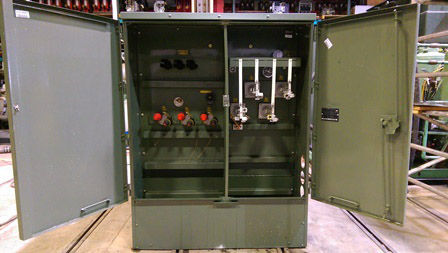 750 KVA, Pri 4160 D, Sec 208Y/120, HOWARD, DEAD FRONT, RADIAL FEED