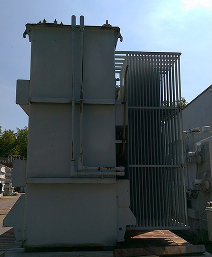 5000/7000 KVA, Pri 115000 D, Sec 4160Y/2400, GENERAL ELECTRIC, SUBSTATION