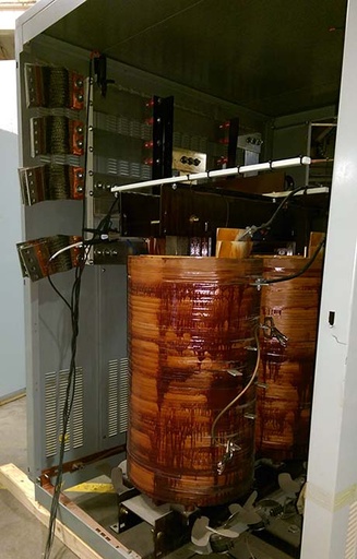 1000/1333 KVA, Pri 2400 D, Sec 208Y/120, CUTLER-HAMMER, ALUMINUM, INDOOR