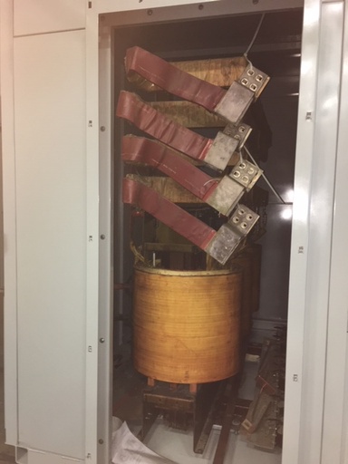 2000/2666 KVA, Pri 4160 D, Sec 480Y/277, 1996, GENERAL ELECTRIC, OUTDOOR, COPPER
