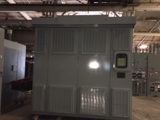 2000/2666 KVA, Pri 4160 D, Sec 480Y/277, 1996, GENERAL ELECTRIC, OUTDOOR, COPPER