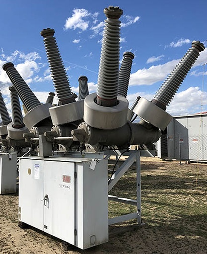 2000 Amp, ABB, 121PM31-20, 121 KV, 1997, FSA-2 MECHANISM, 125 VDC