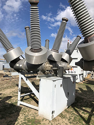 2000 Amp, ABB, 121PM31-20, 121 KV, 1997, FSA-2 MECHANISM, 125 VDC