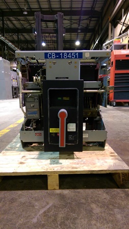 4000 Amp, GENERAL ELECTRIC, AKR-10D-100, 635 V., LOW VOLT, 50/60 HERTZ