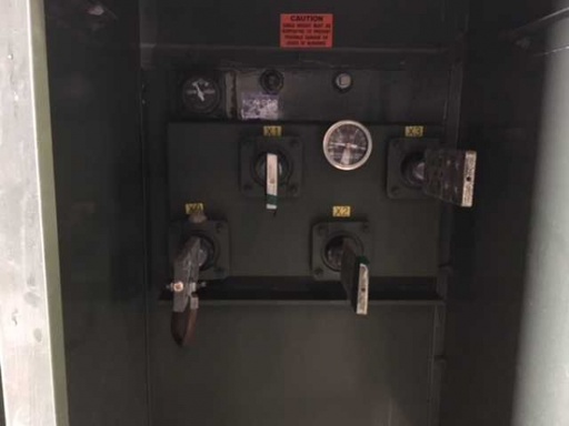 1500 KVA, Pri 34500Y/19920, Sec 480Y/277, ATSCO, LIVE FRONT/RADIAL FEED:1