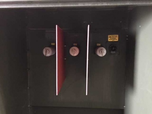 1500 KVA, Pri 34500Y/19920, Sec 480Y/277, ATSCO, LIVE FRONT/RADIAL FEED:1