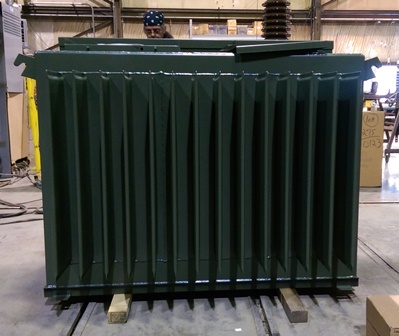 500 KVA, Pri 4160 D X 12470 D, Sec 208Y/120, WESTINGHOUSE, LIVE, RADIAL