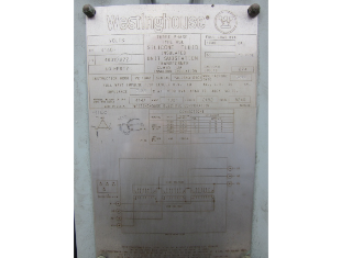 1000 KVA, Pri 4160 D, Sec 480Y/277, WESTINGHOUSE, SILICONE: