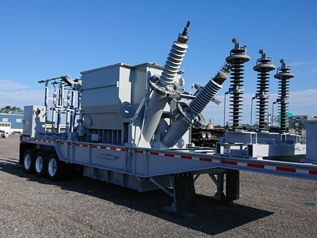 30000 KVA, Pri 69000 D x 138000 D, Sec 13200Y/7620 x 26400Y/15240, MOBILE