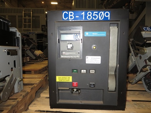 1600 Amp, GE, WAVEPRO WPH-16, 480 V.,MANUALLY OPERATED, DRAW-OUT