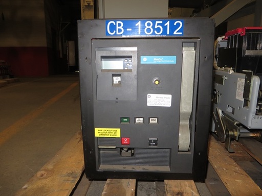 800 Amp, GE, WAVEPRO WPX-08, 480 V.,MANUALLY OPERATED, DRAW-OUT