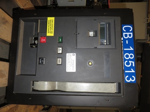 1600 Amp, GE, WAVEPRO, 480 V., MANUALLY OPERATED, DRAW-OUT