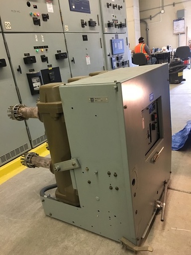 2000 Amp, SQUARE D, FLUARC, 15 KV, 750 MVA, DRAW-OUT, 5 CYCLE: