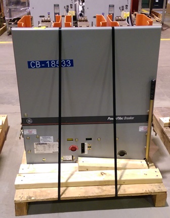 1200 Amp, GE, VB1 4.16-250-3, 2000, 125 VDC CLOSE/TRIP/MOTOR, ML-18 MECHANISM:1