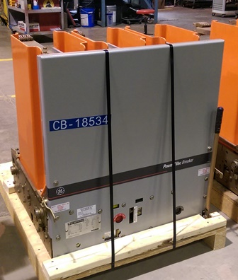 1200 Amp, GE, VB1 4.16-250-3, 2000, 125 VDC CLOSE/TRIP/MOTOR, ML-18 MECHANISM:1