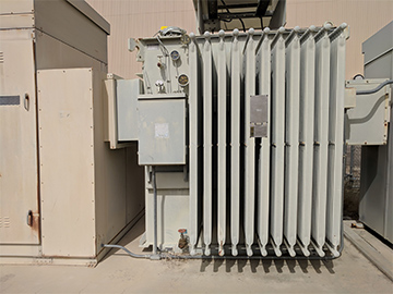 7500/9375 KVA, Pri 34500 D, Sec 4160Y/2400, WESTINGHOUSE