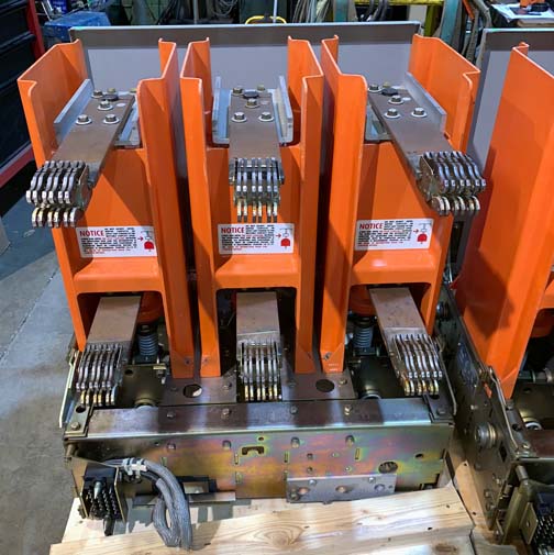 1200 Amp, GENERAL ELECTRIC, VB1 4.16-250-2, 4160 V., 1991, 48 VDC, ML-18:1