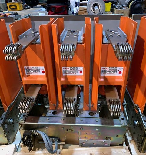 1200 Amp, GENERAL ELECTRIC, VB1 4.16-250-2, 4160 V., 1991, 48 VDC, ML-18:1