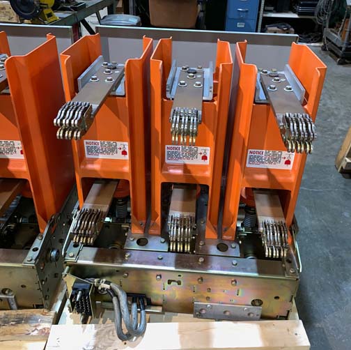 1200 Amp, GENERAL ELECTRIC, VB1 4.16-250-2, 4160 V., 1991, 48 VDC, ML-18:1