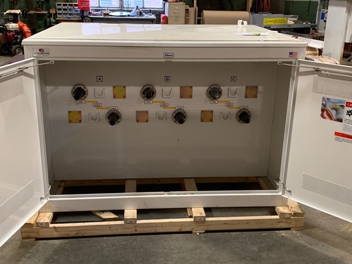 5000 V, SHALLBETTER PT/CT METERING COMPARTMENT, 3 X ABB PTS, X 2 ABB CTS, UNUSED