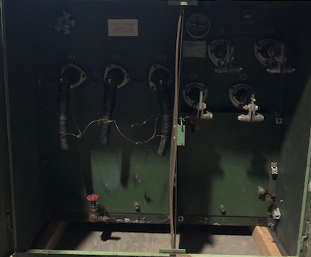 300 KVA, Pri 4160 D, Sec 208Y/120, WESTINGHOUSE, DEAD FRONT/RADIAL FEED:1