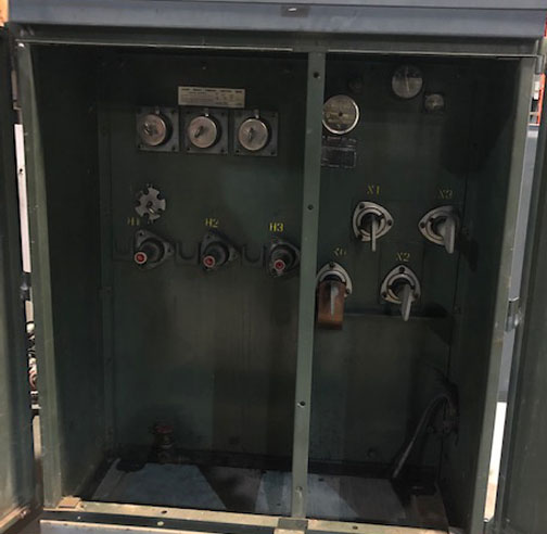 300 KVA, Pri 4160 D, Sec 208Y/120, WESTINGHOUSE, DEAD FRONT/RADIAL FEED:1