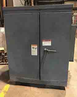 300 KVA, Pri 4160 D, Sec 208Y/120, WESTINGHOUSE, DEAD FRONT/RADIAL FEED:1