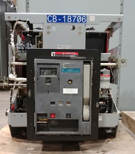 3200 Amp, GENERAL ELECTRIC, WPS-32, 480 V., 240 VAC CLOSE & TRIP, DRAW-OUT:1