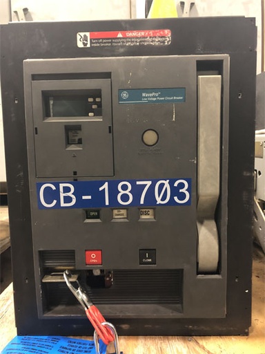 800 Amp, GENERAL ELECTRIC, WPS-08, 480 V. MANUALLY OPERATED, DRAW-OUT:1