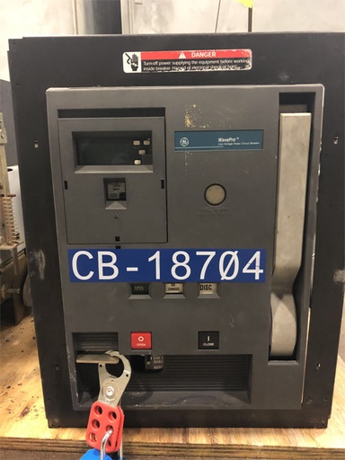 800 Amp, GENERAL ELECTRIC, WPS-08, 480 V. MANUALLY OPERATED, DRAW-OUT:1