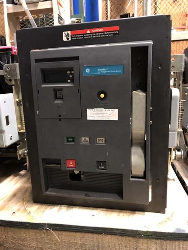 800 Amp, GENERAL ELECTRIC, WPX-08, 480 V. MANUALLY OPERATED, DRAW-OUT:1