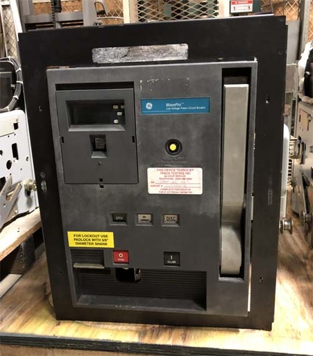 800 Amp, GENERAL ELECTRIC, WPX-08, 480 V. MANUALLY OPERATED, DRAW-OUT:1