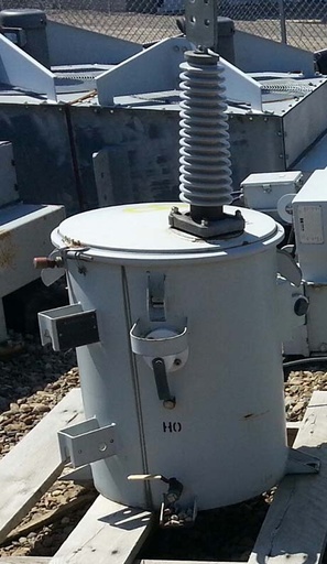 KUHLMAN HERMETICALLY SEALED VOLTAGE TRANSFORMER, PRI. 20125/34500 V, Sec. 115 V,