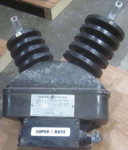 GE POTENTIAL TRANSFORMER, 20786/120 V, Sec. 207.86/120 V, 96.22/166.67 RATIO:3