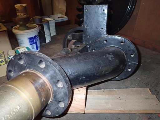 9 KW, PELTON HYDRO TURBINE W/ 110 VDC GENERATOR, 1000/650 RPM; -1