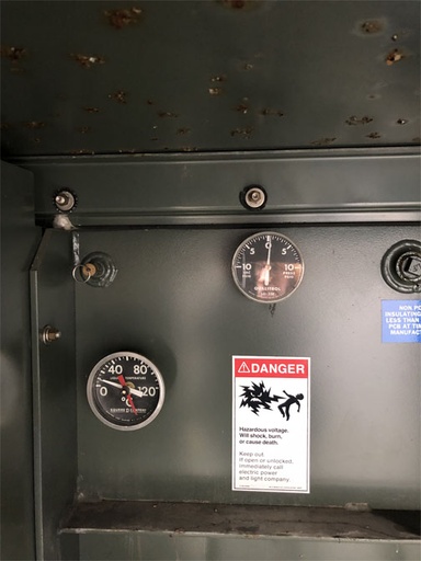 300 KVA, Pri 12470 D, Sec 208Y/120, 1992, SQUARE D, LIVE FRONT, RADIAL FEED:1