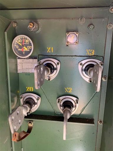 300 KVA, Pri 4160 D, Sec 208Y/120, WESTINGHOUSE, DEAD FRONT, RADIAL FEED:1