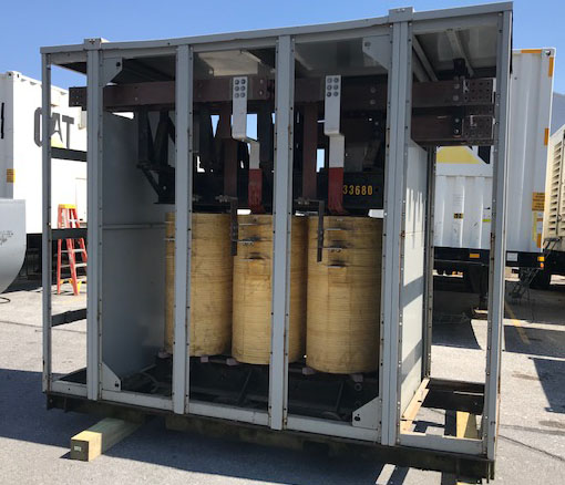 2500 KVA, Pri 480 D, Sec 208Y/120, OUTDOOR DRY TYPE:1