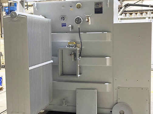 2500 KVA, Pri 12470 D, Sec 480Y/277, 2001, ALSTOM, SIDE X SIDE BUSHINGS:1