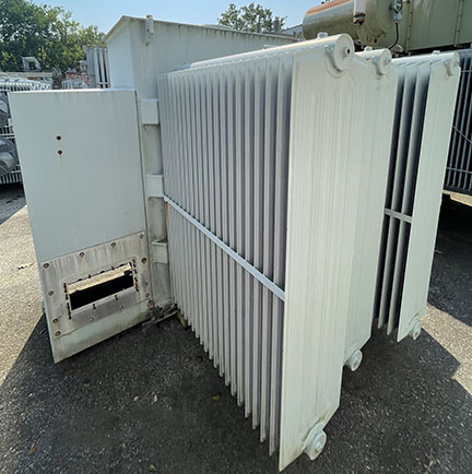 2500 KVA, Pri 12470 D, Sec 480Y/277, 2001, ALSTOM, SIDE X SIDE BUSHINGS:1