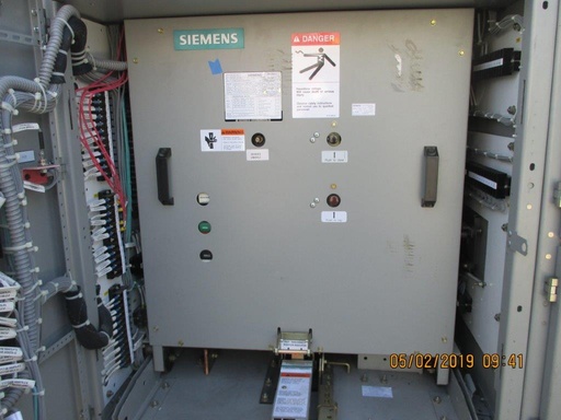 1200 Amp, SIEMENS, 05-GMSG-0063-1200-164, 4760 V., 2010, 125 VDC CL/TR/MOT