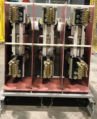 1200 Amp, SIEMENS, 05-GMSG-0063-1200-164, 4760 V., 2010, 125 VDC CL/TR/MOT